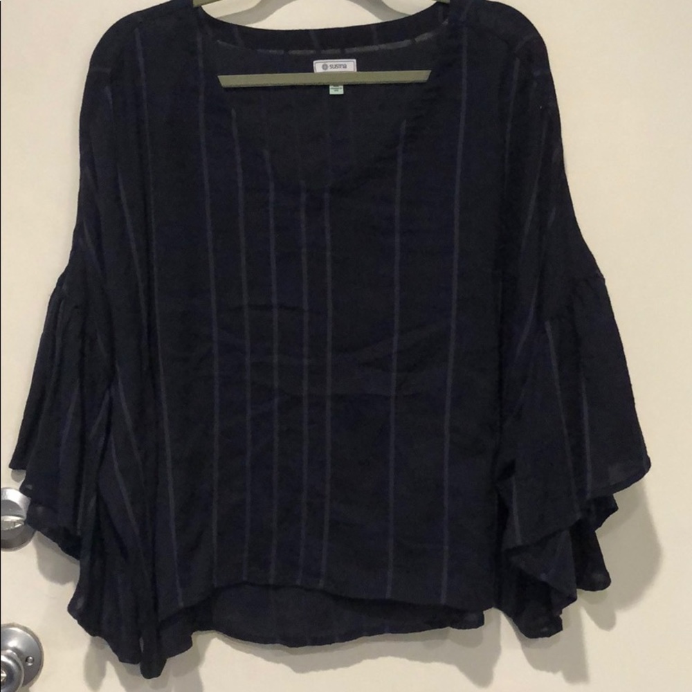 Susina Dark Blue (Navy Night) Blouse